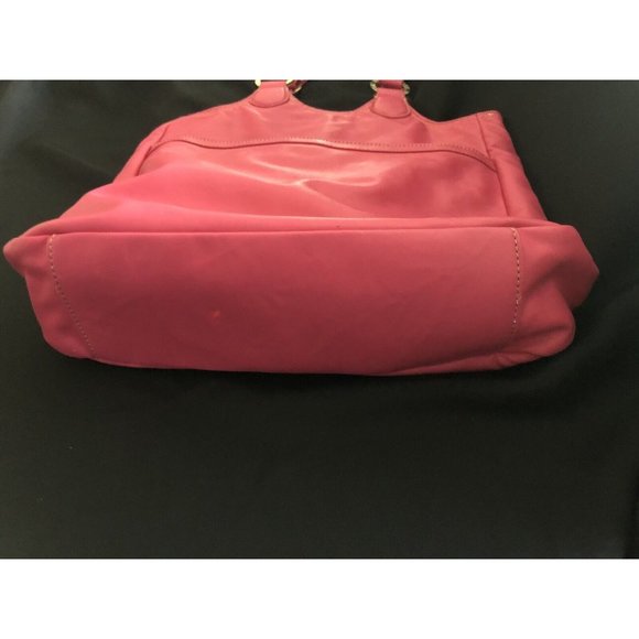 US Polo Association Pink Purse Women’s Handbag Faux Leather Medium Satchel Bag - Picture 8 of 12